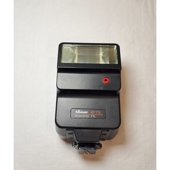 Albinar 87TTL Dedicated Thyristor Shoe Mounted Camera Flash Nikon Minolta Pentax - Picture 1 of 7